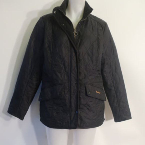 Barbour Jackets & Coats Womens Barbour Black Diamond Quilted Full